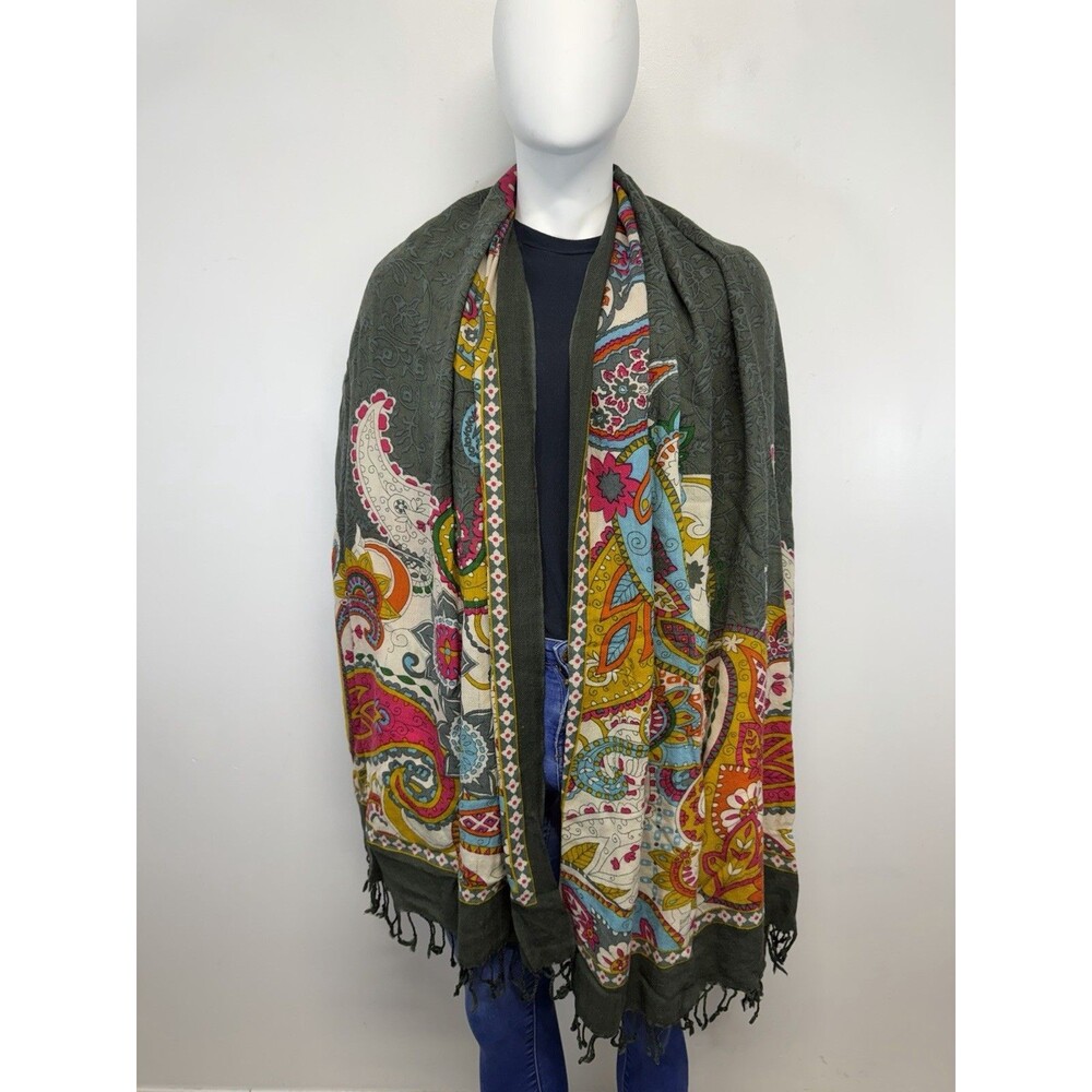 DANA XU  Scarf  Shawl Pashmina Large Size Women Neck Wrap  Wool 40x80”